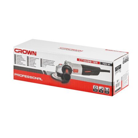 Углошлифовальная машина CROWN CT13499-125