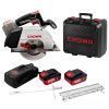 Пила дисковая по металлу аккумуляторная BL CROWN CT25040-150HX-4 BMC