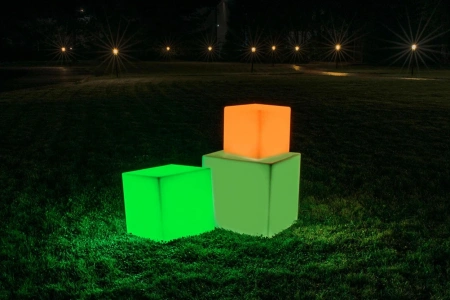 Светящийся LED куб Cube 50 см 220V RGB