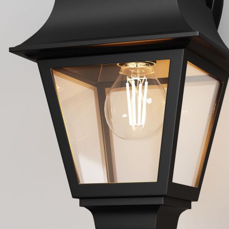 Уличный настенный светильник Outdoor O003WL-01B