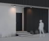 Уличный трековый светильник Maytoni Zon O-TR01-1-F-25WB3K черный
