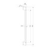Парковый светильник Elektrostandard Argos 35122/D 4000K