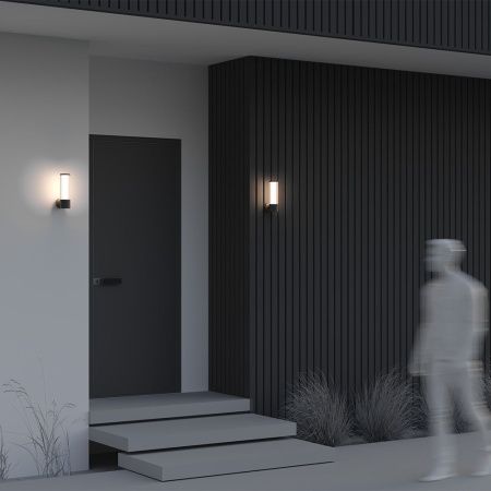 Уличный настенный светильник Outdoor O593WL-L8BR3K
