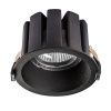 Уличный встраиваемый светильник Lightstar Ciclone 385137 черный
