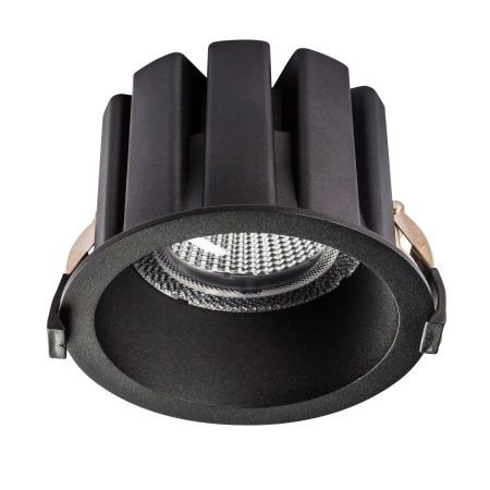 Уличный встраиваемый светильник Lightstar Ciclone 385137 черный