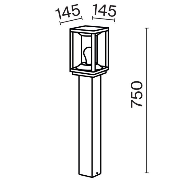 Ландшафтный светильник Outdoor O452FL-01GF2