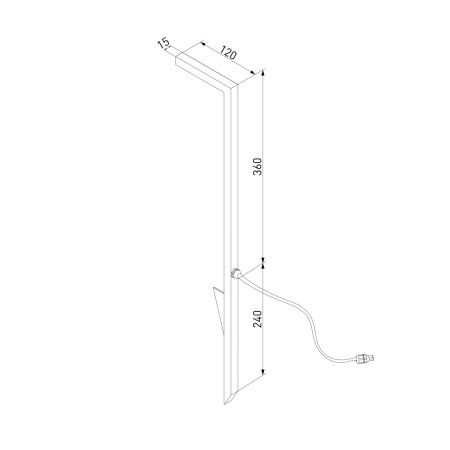Парковый светильник Elektrostandard Stels 35181/S