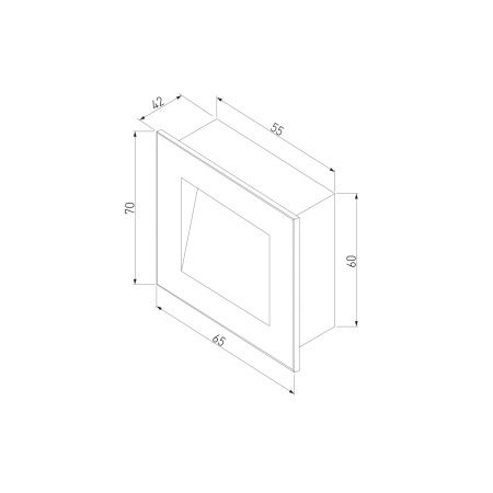 Подсветка для лестниц Elektrostandard Step 6 MRL LED 1103