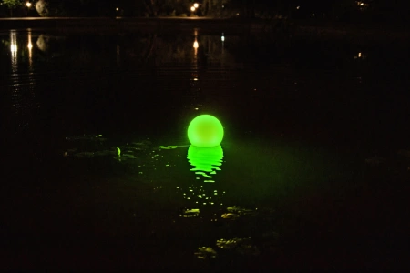 Плавающий шар-светильник Moonlight 20 см RGB Accum