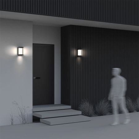 Уличный настенный светильник Outdoor O021WL-L10B3K