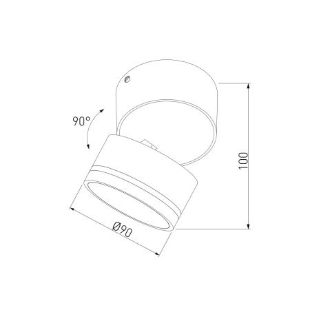 Уличный настенный светильник Elektrostandard Okko 35157/U 3000K