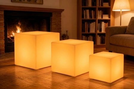 Светящийся LED куб Cube 75 см 220V RGB