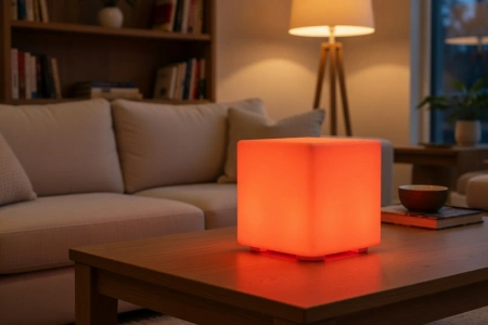 Светящийся LED куб Cube 20 см RGB Accum