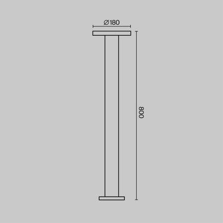 Ландшафтный светильник Outdoor O420FL-L12GF1