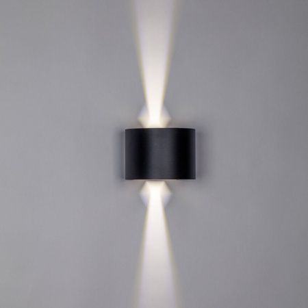 340547 Светильник DALLA 2х3W LED 660LM G ЧЕРНЫЙ 4000K IP65
