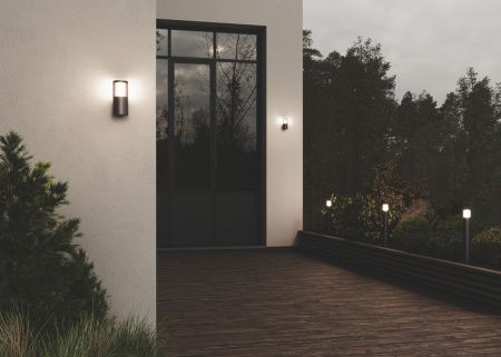 Уличный настенный светильник Outdoor O492WL-01GF