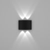 343027 Светильник GEMMA 4х1W LED 440LM G ЧЕРНЫЙ 4000K IP65