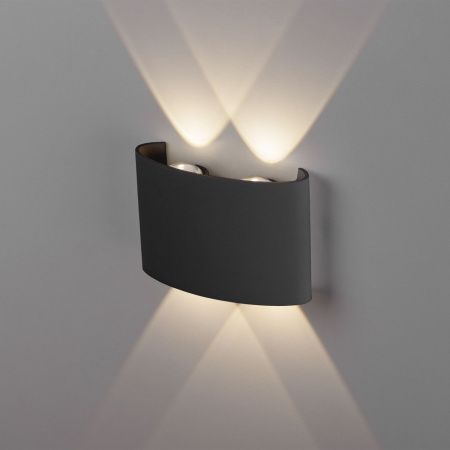Уличный настенный светильник Elektrostandard Twinky 1555 TECHNO LED