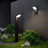 Ландшафтный светильник Elektrostandard Sensor 1542 TECHNO LED 4000K черный