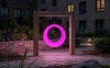 Пергола ""Зевс" со светящимися LED качелями 360° RGB