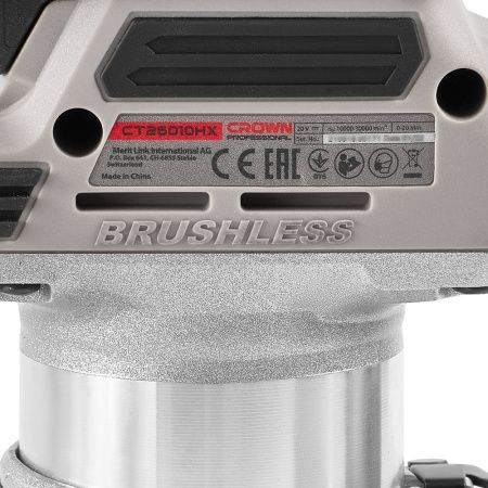 Аккумуляторный фрезер BL CROWN CT26010HX