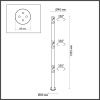 Ландшафтный светильник Odeon Light Bamboo 7021/9FL