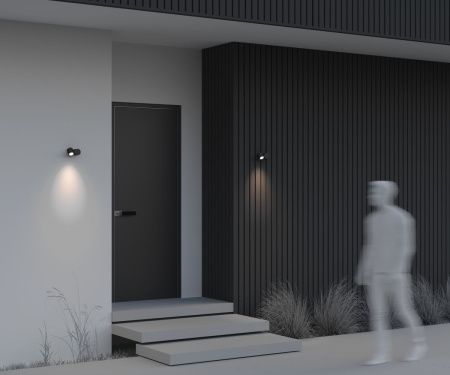 Уличный настенный светильник Outdoor O010WL-01B