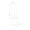 Уличный настенный светильник Elektrostandard Techno 1534 TECHNO LED 3000K