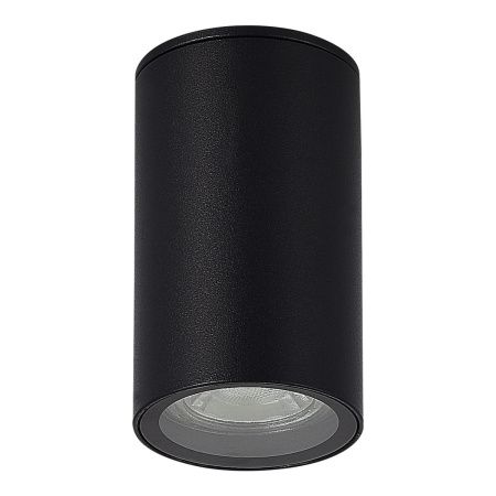 SL9010.412.01 Светильник уличный потолочный ST-Luce черный GU10 1*50W TUBO