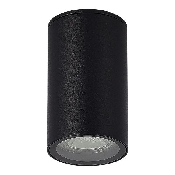 SL9010.412.01 Светильник уличный потолочный ST-Luce черный GU10 1*50W TUBO
