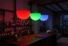 Подвесная светящаяся полусфера Halfmoon 220V 40 см RGB