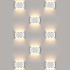 Уличный настенный светильник Elektrostandard Twinky 1551 TECHNO LED белый
