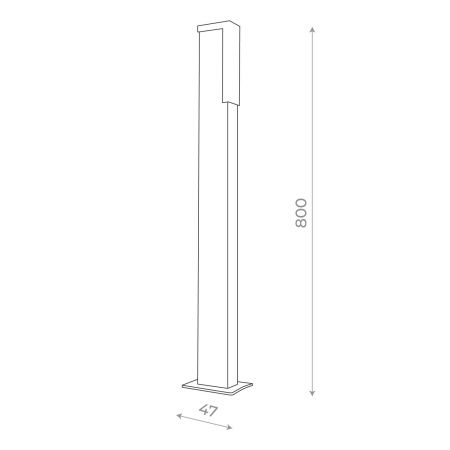 Ландшафтный светильник ST Luce Потти SL096.445.02