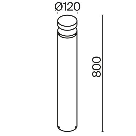 Ландшафтный светильник Outdoor O591FL-L12GF3K1